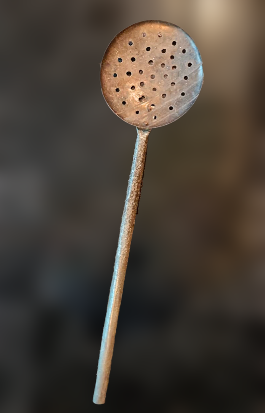 Metal Spoon with Sieve